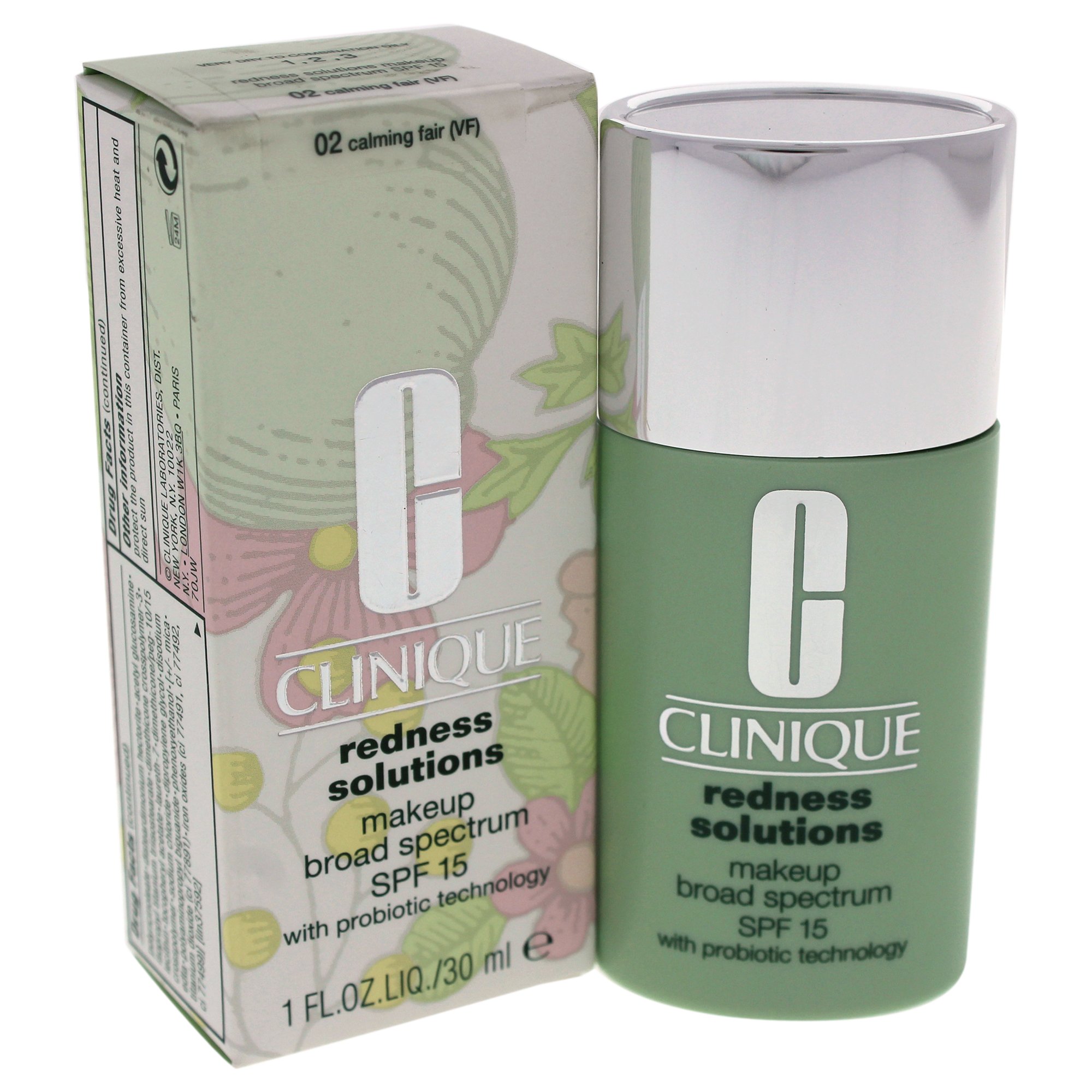 Clinique Redness Solution SPF 15 02 Calming Fair 30 ml
