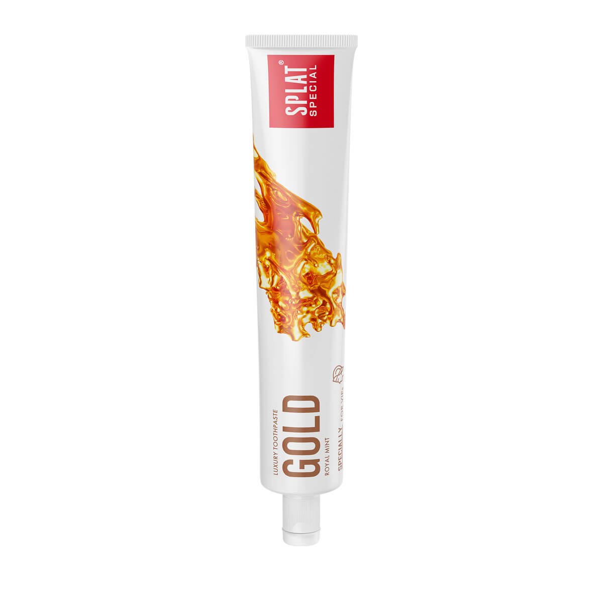 Splat Gold Whitening 75 ml, mit Whitening-Effekt für eine sanfte Zahnaufhellung