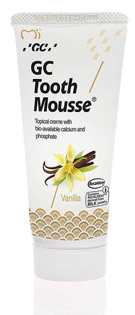 Gc Tooth Mousse Vanille 35 ml, für saubere Zähne & frischen Atem