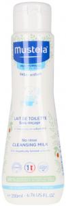 Mustela No Rinse Reinigungsmilch 200 ml mit reinigender Wirkung