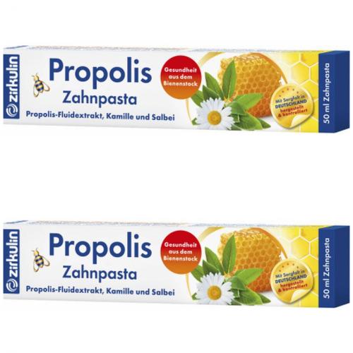 Zirkulin Propolis Zahnpasta Zahncreme 2 x 50 ml - Preisvergleich