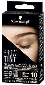Schwarzkopf Brow Tint Permanent Eye Brow Color 4 - 1 Dunkelbraun Tönung 17 ml