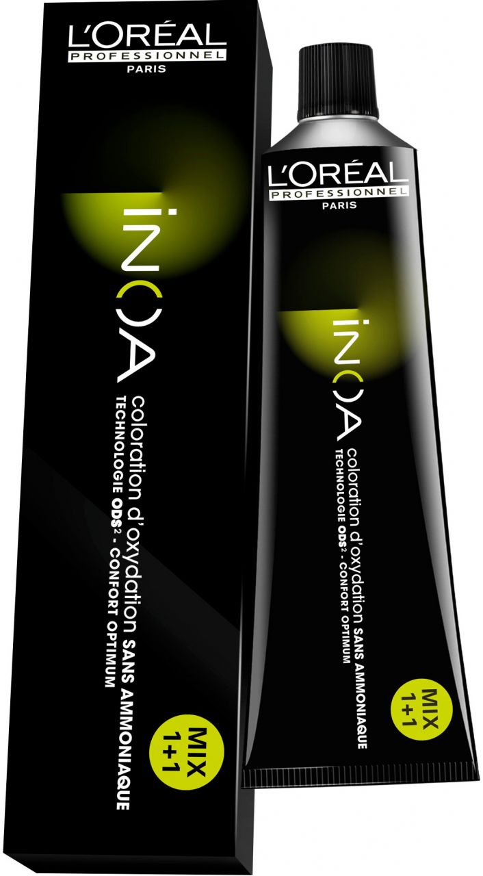 L'Oréal Professionnel INOA 4,45 mittelbraun kupfer mahagoni 60 ml