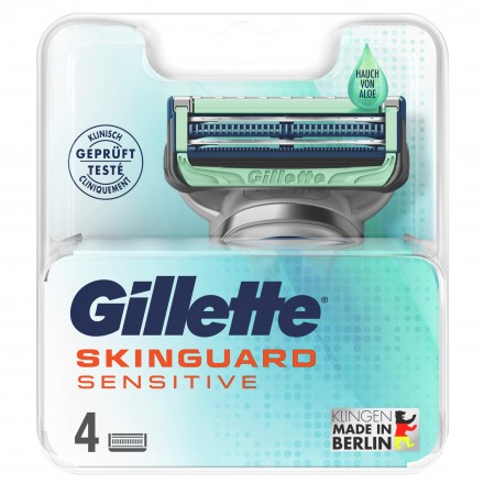 Gillette SkinGuard Rasierklingen 4 Stück