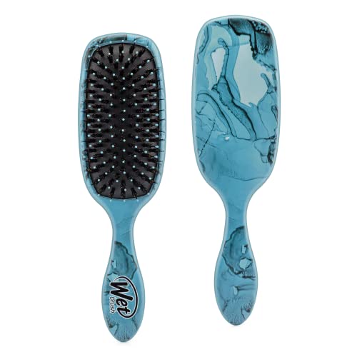 Wet Brush Shine Enhancer Brush, Haarbürste mit weichen Intelliflex- und natürlichen Wildschweinborsten zur Verteilung der natürlichen Öle, Terrain Tex