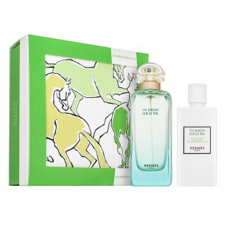 Hermès Un Jardin Sur Le Nil Set Eau de Toilette (EdT) 100 ml + 7,5 ml + Seife 50 g