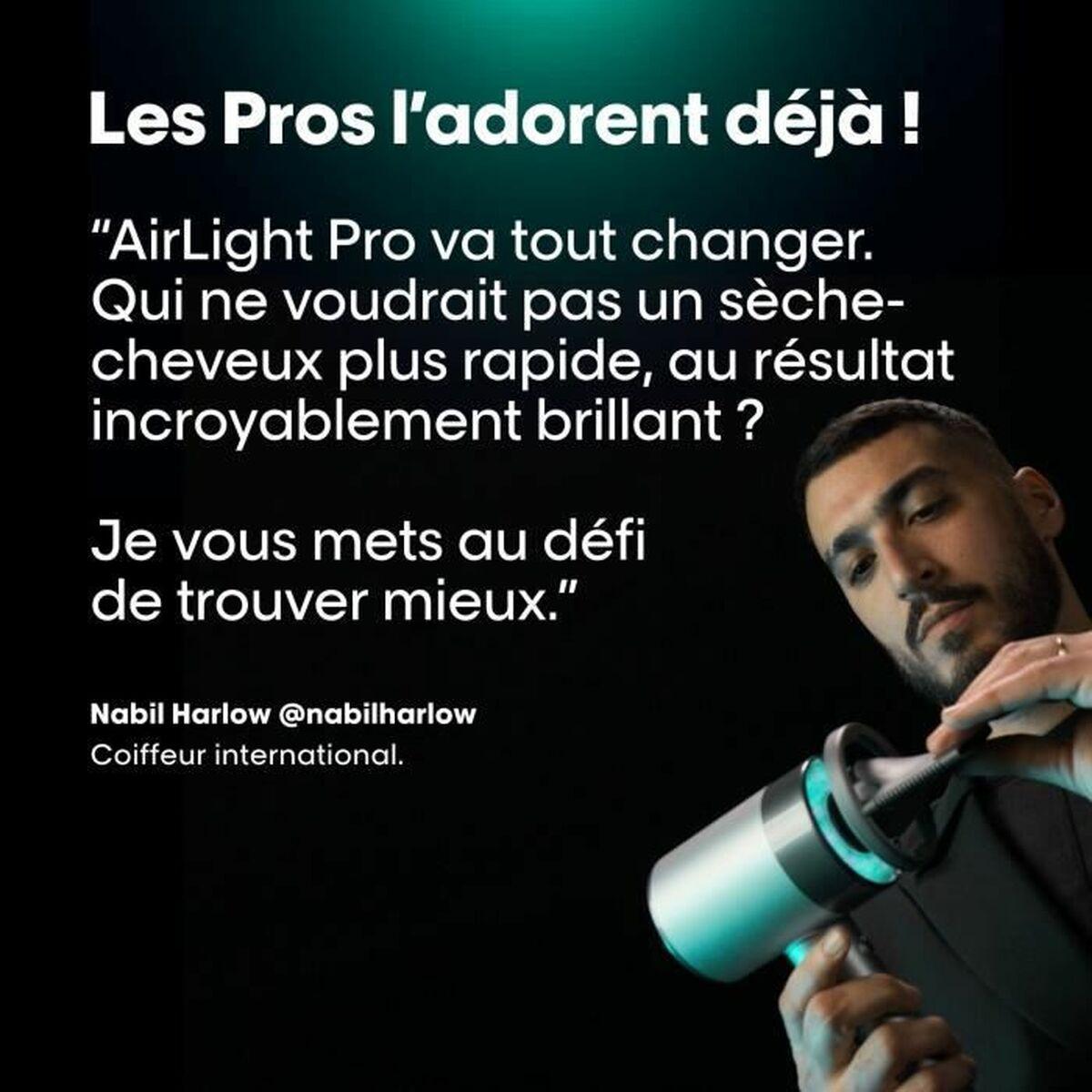 L'Oréal Paris Professional X Zuvi Airlight Pro, Haartrockner mit schonender Trocknung und ergonomischem Design