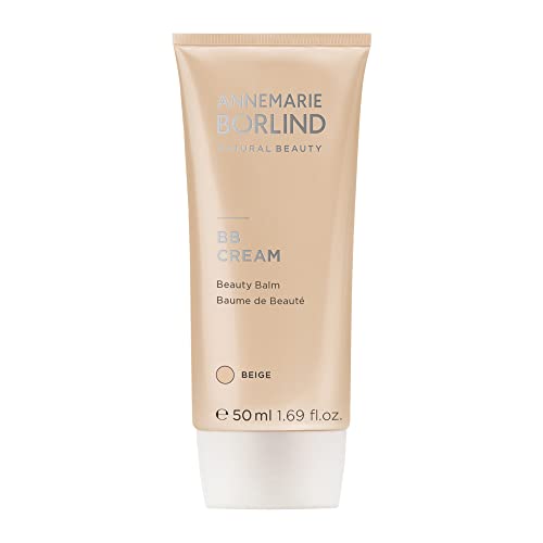 ANNEMARIE BÖRLIND TEINT EFFECTIVE NATURAL BEAUTY BB Cream Beauty Balm Beige (50 ml) - Getönte Tagespflege, Feuchtigkeitsspendend & Ausgleichend, Leichte Deckkraft, Gegen Vorzeitige Hautalterung, Vegan
