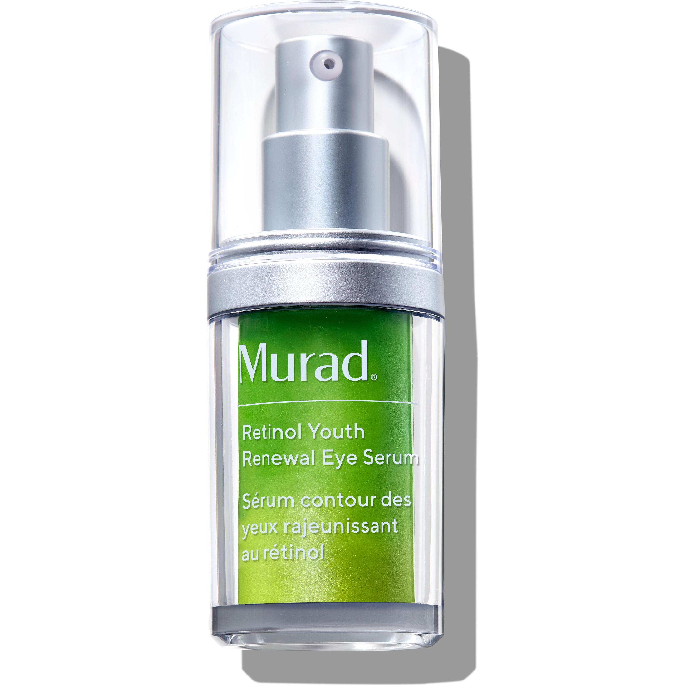 Murad Augenserum mit Retinol Tri-Active Technology, 15 ml, Tag + Nacht, zur Reduzierung von Falten und Krähenfüßen