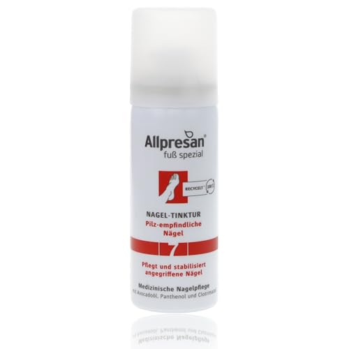 Allpresan Fuß spezial Nr. 7 Nageltinktur für Pilz-empfindliche Nägel - Hygienische und einfache Anwendung - 50 ml
