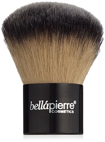 Bellápierre Cosmetics Extra Soft Kabuki Brush, Puderpinsel für mineralhaltige Foundation, synthetisches Haar, 1 ct
