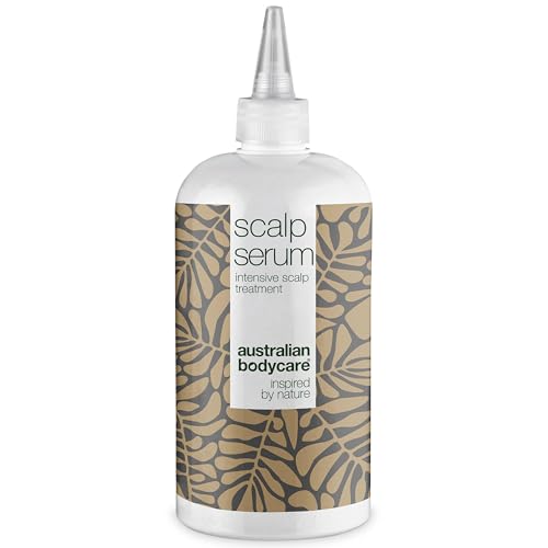 Kopfhautpflege Serum mit Teebaumöl 500 ml by Australian Bodycare - Leave-In Kopfhautpflege bei trockener, juckender Kopfhaut, - Kopfhaut Serum bri Schuppenflechte, Ekzeme, Neurodermitis, Psoriasis