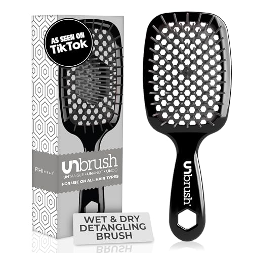 UNbrush Original Collection Detangling Hair Brush, Moonlight Detangler für sanftes Entwirren, unisex