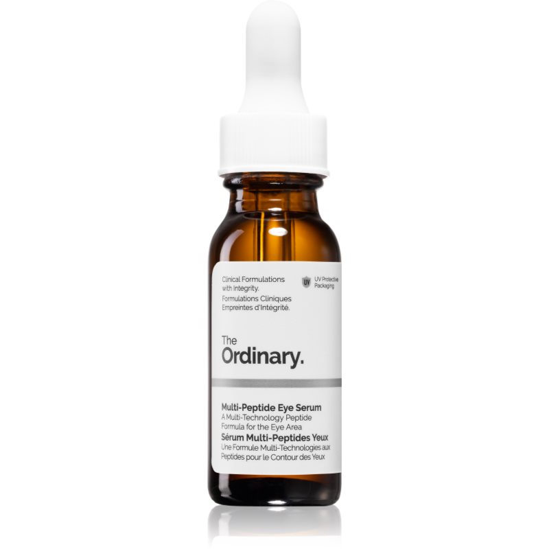The Ordinary Multi-Peptide Eye Serum, Aufhellendes Augenserum mit Peptiden zur Reduzierung von Schwellungen und dunklen Ringen, 15 ml