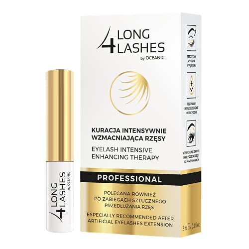Long4Lashes Kurve intensiv Wimpernserum, 3ml, feuchtigkeitsspendend mit sanftem Blütenduft