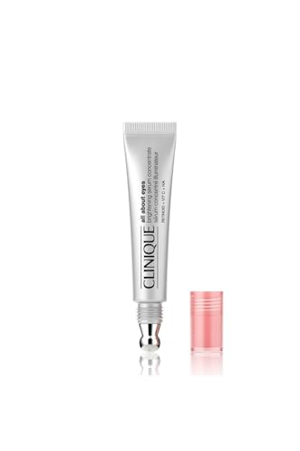 Clinique All About Eyes™ Brightening Serum, aufhellendes Augenserum mit Koffein und Vitamin C, 10 ml
