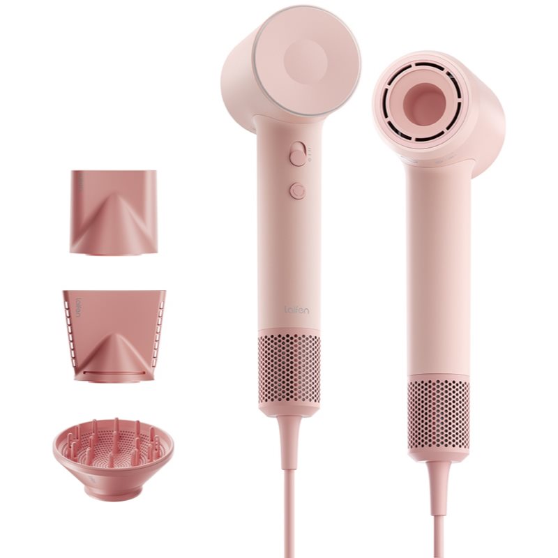 Laifen SE 2 Special Haartrockner, pink, mit Geschwindigkeits- und Temperaturregelung, Ionen-Funktion und Diffusor