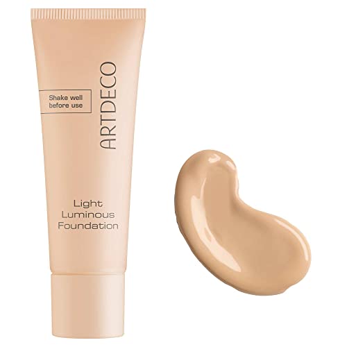 ARTDECO Light Luminous Foundation - leichte flüssige Foundation mit natürlichem Finish und Blaulicht-Schutz - 1 x 25 ml
