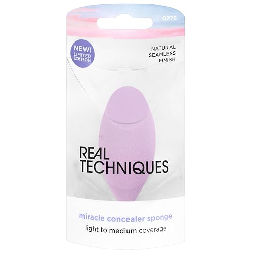 Real Techniques Sunrise To Sunset Miracle Concealer Sponge, 1 Count