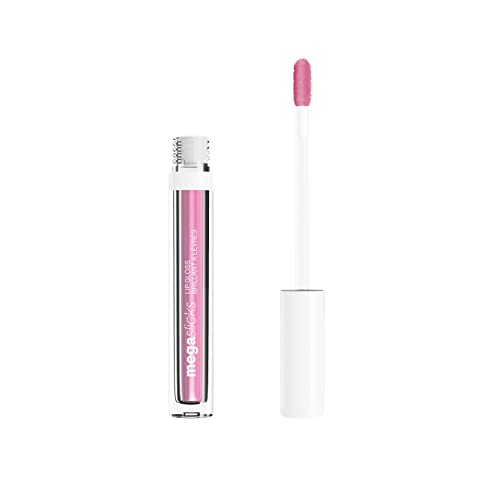Wet n Wild Mega Slicks Glitzer-Lipgloss, feuchtigkeitsspendend, Farbton Sinless, 5,4 g