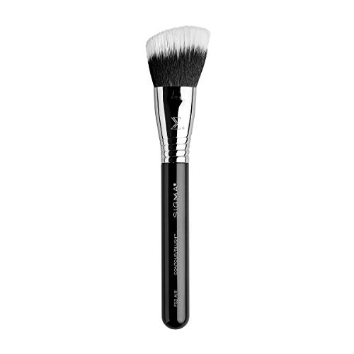 Sigma Beauty Complexion Air Brushes F53, Air Contour/Blush Brush mit Duo-Faser, weich abgewinkeltem Bürstenkopf
