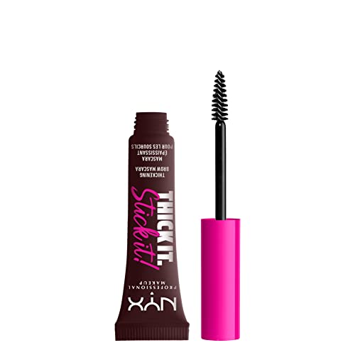 NYX Professional Makeup Thick it. Stick it! Brow Mascara Augenbrauengel 7 ml Nr. 07 - Espresso
