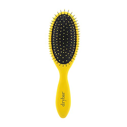 Drybar Super Lemon Drop Entwirrende Haarbürste – für nasses oder trockenes Haar, flexible Borsten, Soft-Touch-Finish, rutschfrei, ideal für alle Haartypen