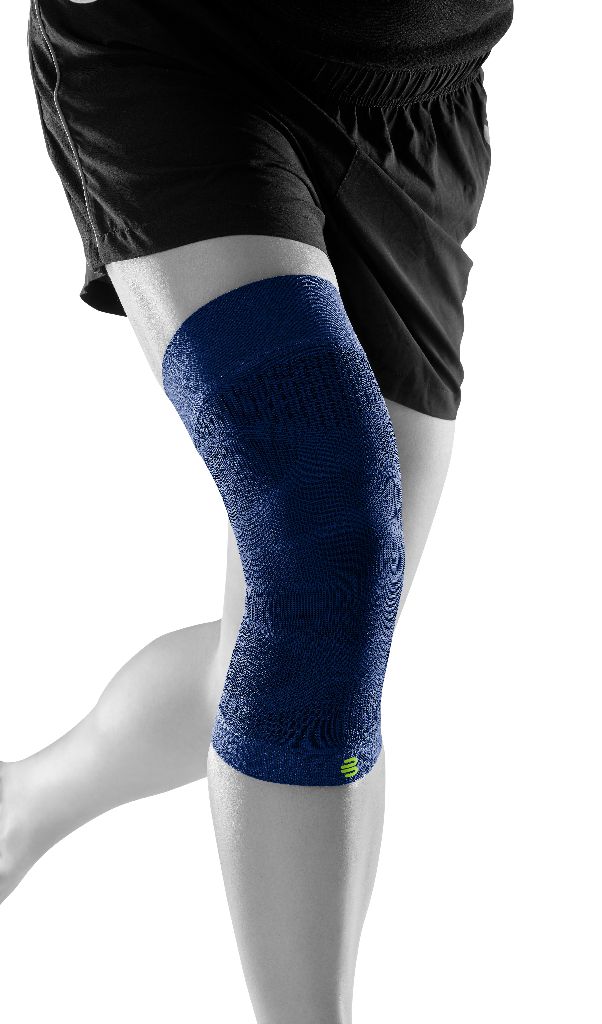 Bauerfeind Sports Compression Knee Support Kniebandage Größe L Blau