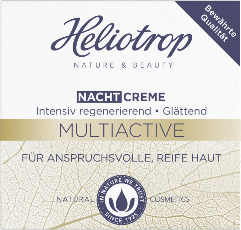 Heliotrop MULTIACTIVE Heliotrop MULTIACTIVE Multiactive Nachtcreme- Regenerative Pflege für anspruchsvolle und reife Haut Gesichtscreme 50 ml