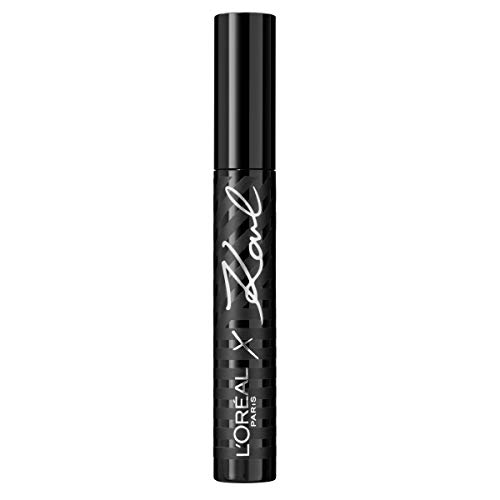 L'Oréal Paris Karl Lagerfeld Mascara, schwarze Mascara für voluminöse und geschwungene Wimpern aus der exklusiven Karl Lagerfeld Kollektion, limitiert, 6.2 ml