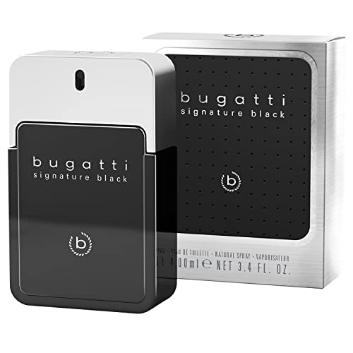 Bugatti Signature Black Eau de Toilette (EdT) Herrenduft 100 ml