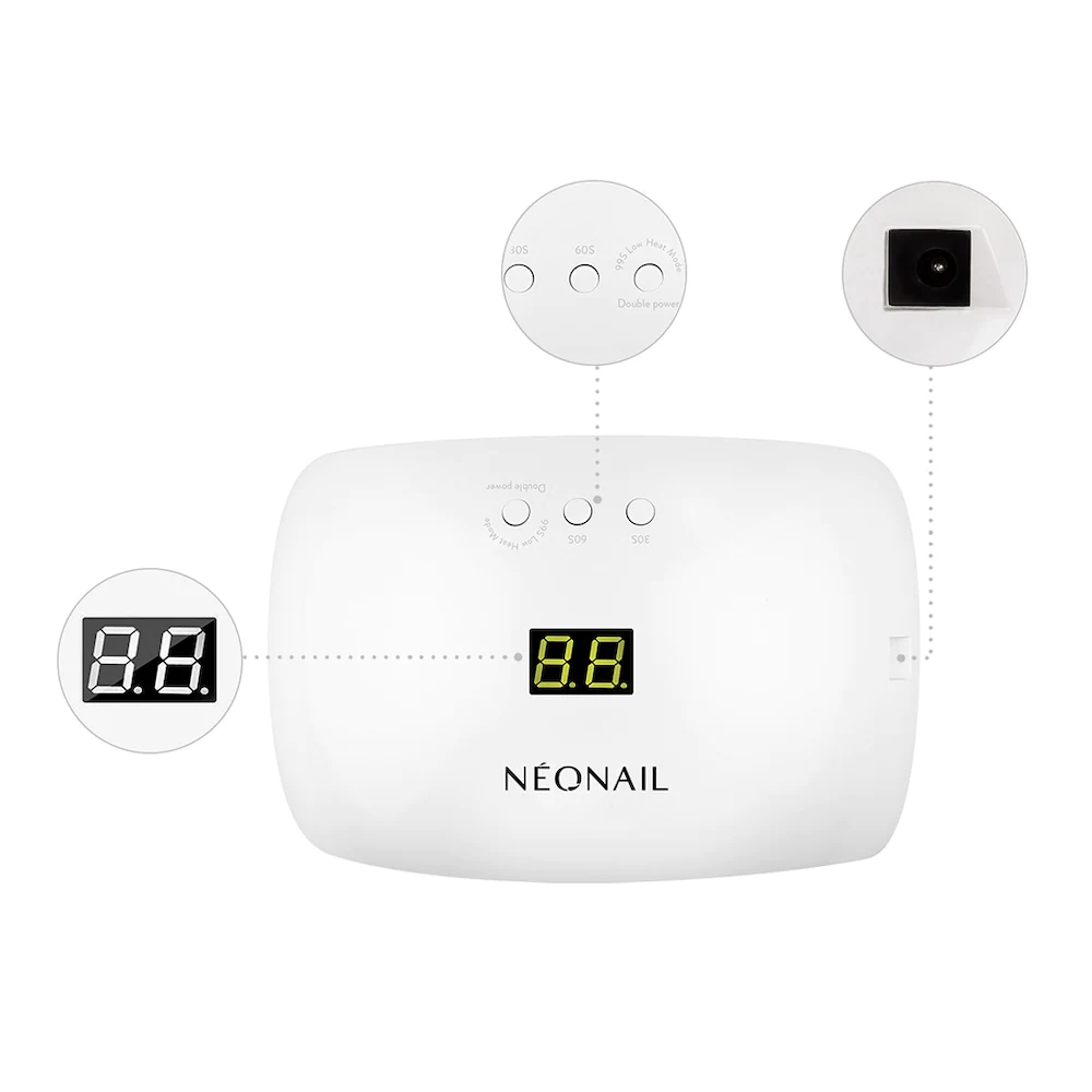 Neonail Accessoires LED Lampe 22W 48W mit Display Nagellacktrockner Nageldesign