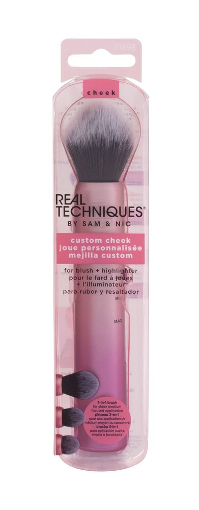 Real Techniques Brushes Cheek Custom 1pc Brush for Women