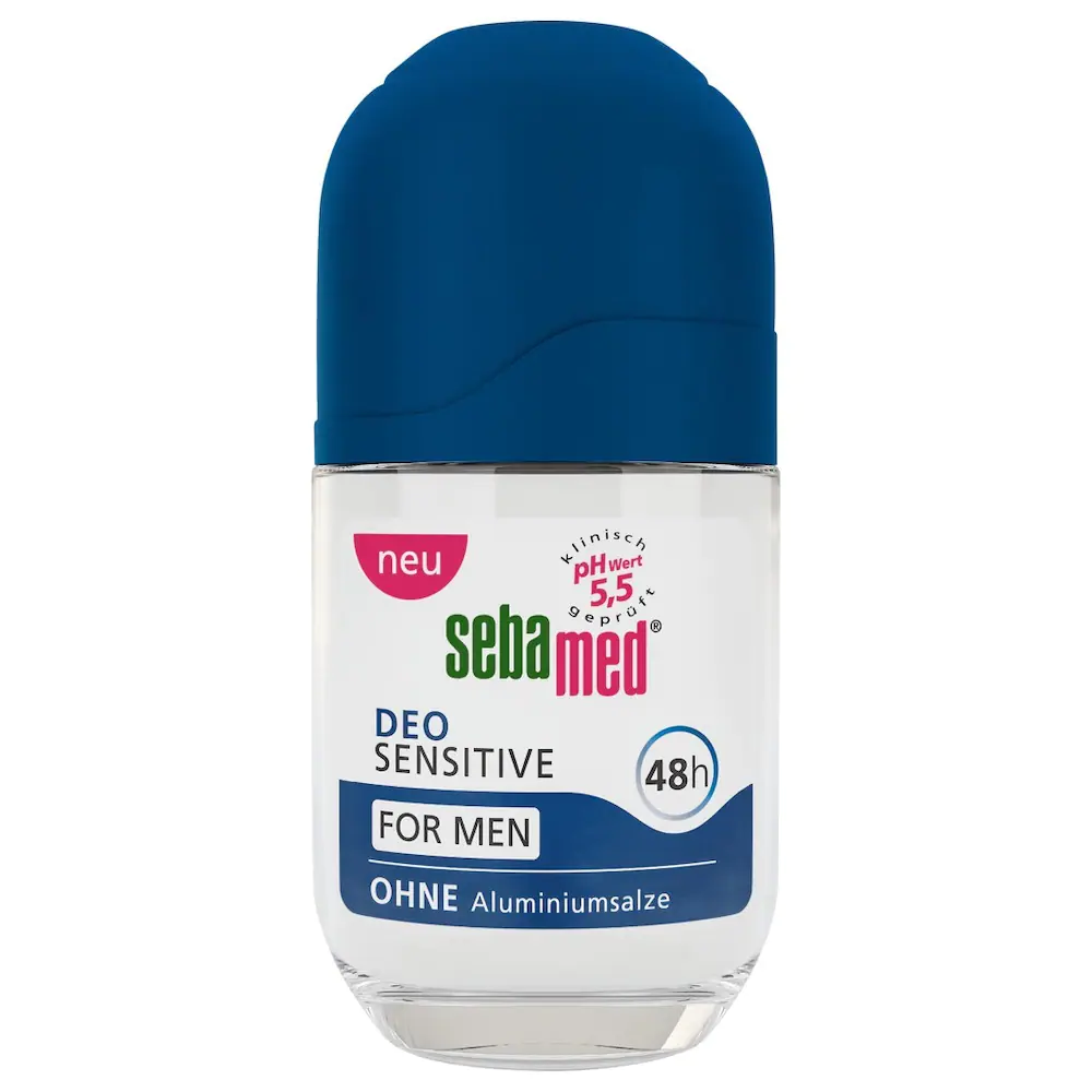 SEBAMED for men Deo Sensitiv Roll-on Deodorants 50 ml