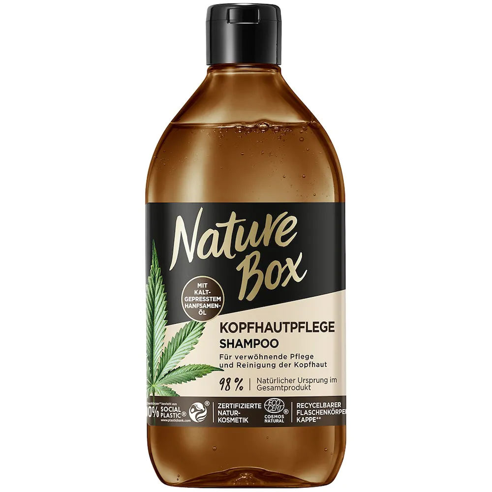 Nature Box Kopfhautpflege Hanf Shampoo 385 ml