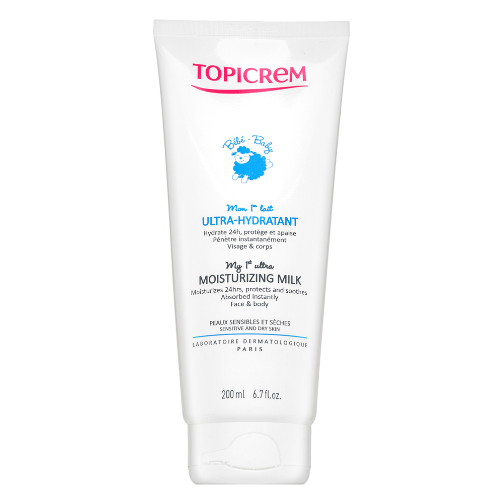 Topicrem Bébé My 1st Gentle Ultra-Rich Moisturizing Milk Hydratations-Körpermilch für Kinder 200 ml