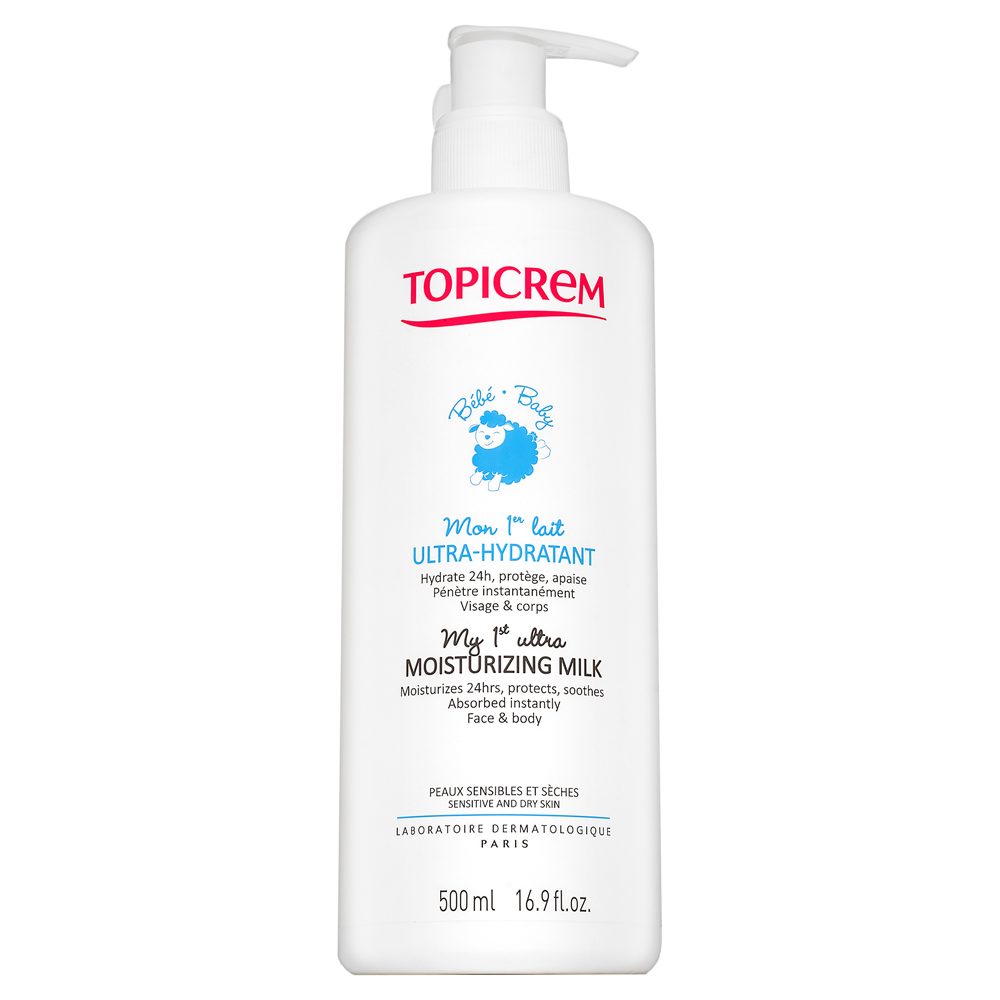 Topicrem Bébé My 1st Ultra Moisturizing Milk Hydratations-Körpermilch für Kinder 500 ml
