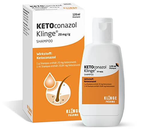 KETOconazol Klinge KETOCONAZOL Shampoo 20 mg/g, lindert Schuppen und Juckreiz, geeignet für Erwachsene und Jugendliche ab 12 Jahren