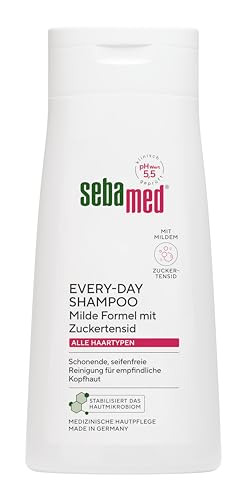 Sebamed Every-Day Shampoo 400 ml, seifenfreies Haarshampoo für empfindliche Kopfhaut, pH 5,5, für alle Haartypen geeignet