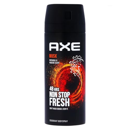 Axe AXB00151 Deodorant Spray Moschus, 150 ml - Effektive Behandlung und Schutz