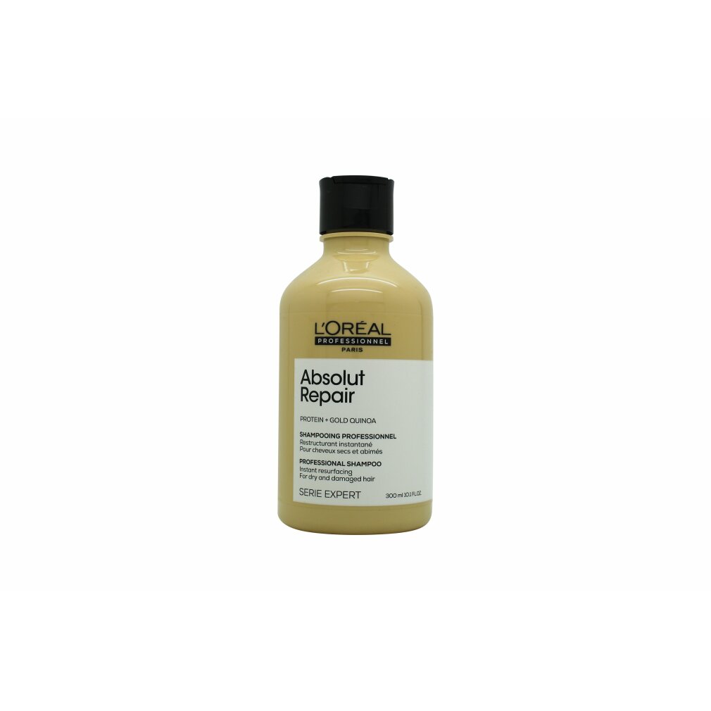 L´Oréal Professionnel Série Expert Absolut Repair Gold Quinoa + Protein Shampoo Pflegeshampoo für stark geschädigtes Haar 300 ml