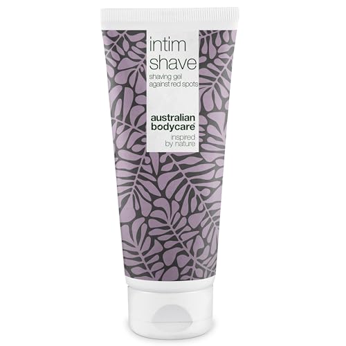 Australian Bodycare Intim Shave 200 ml | Transparentes Rasiergel für die Intimrasur | Gegen Eingewachsene Haare, rote Pickel, Rasurbrand bei Haarentfernung im Intimbereich | Natürliches Teebaumöl