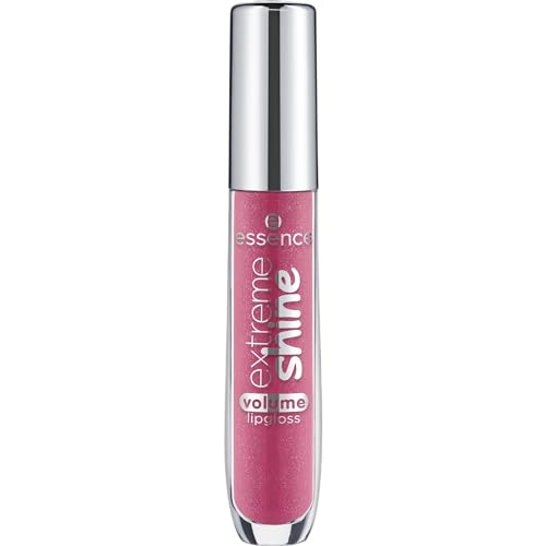 essence cosmetics extreme shine volume lipgloss, Nr. 13, Pink, glänzend, strahlend frisch, transluzent, vegan, ölfrei, ohne Konservierungsstoffe, ohne Parabene, 1er Pack (5ml)