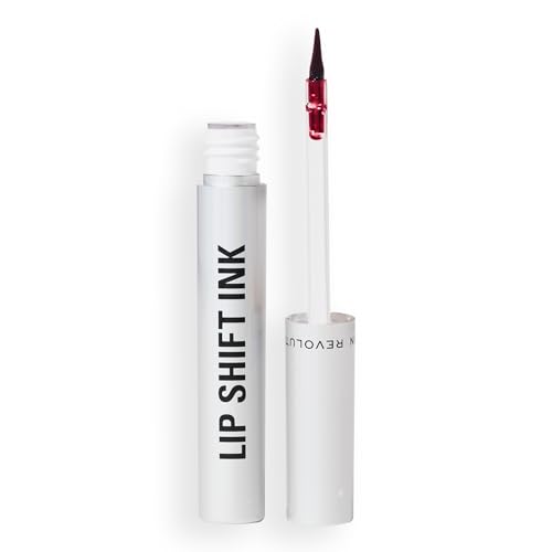 Revolution Lip Shift Ink Peel Off Lip Liner Stain – Pelbarer Lippenkonturenstift, matte Farbe, vegan & tierversuchsfrei, Red Reveal, 1,8 ml