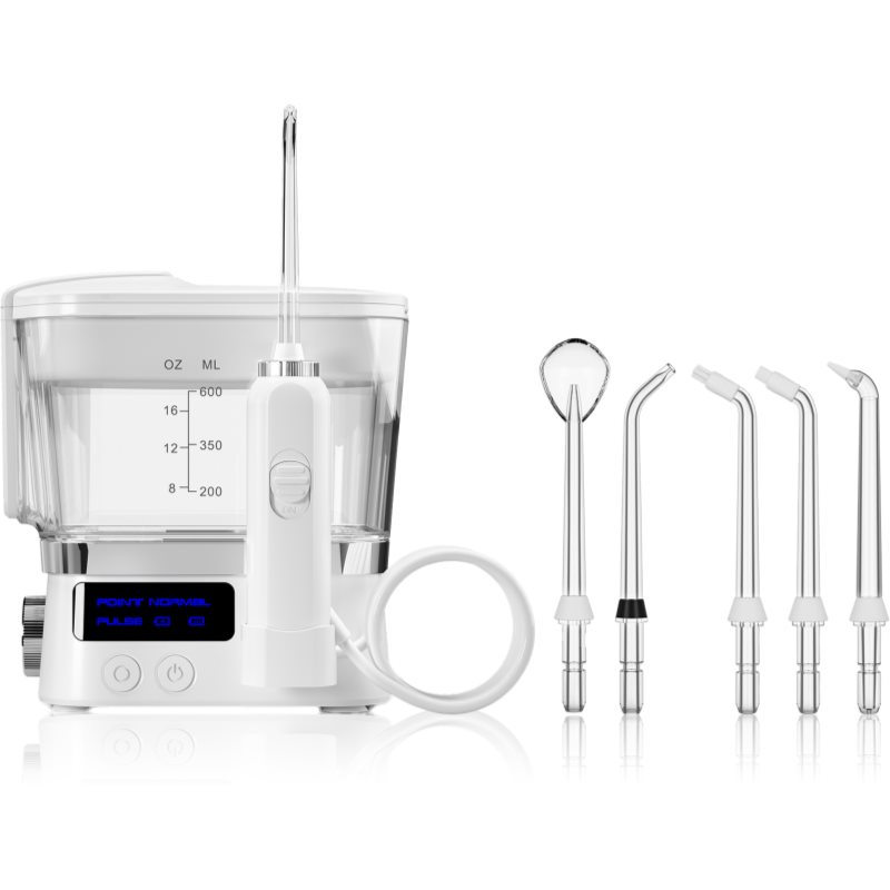 TrueLife AquaFloss F300, Munddusche für Interdentalhygiene, weiß, inkl. 6 Ersatzdüsen und USB