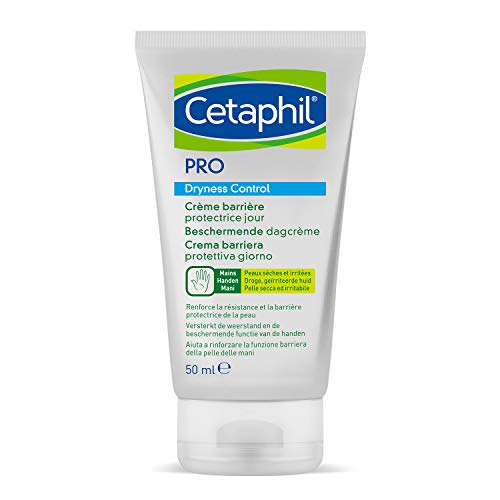 Cetaphil Pro Dryness Control, Handcreme für intensive Reparatur, Tag, täglicher Schutz für empfindliche und gereizte Haut, Format 50 ml (1er Pack)