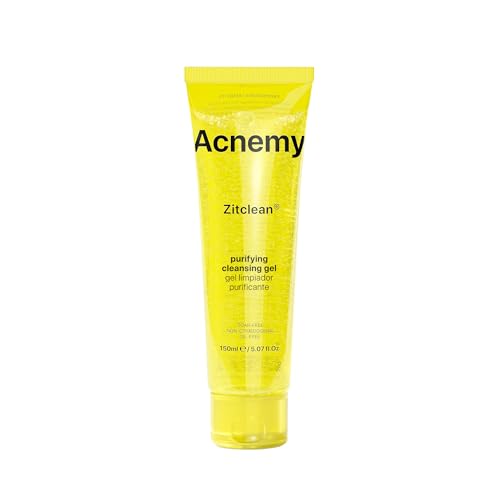 Acnemy ZITCLEAN Purifying Cleansing Gel, sanftes Reinigungsgel mit Salicylsäure und Azeloglycin, 150 ml