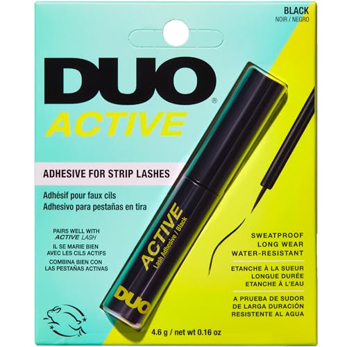 Ardell Duo Active Adhesive Black, Wimpernkleber für falsche Wimpern, schnelltrocknend, 4.5 g
