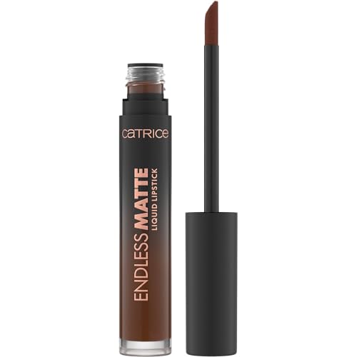 Catrice Endless Matte Liquid Lipstick, Nr. 100, Braun, langanhaltend, mattierend, vegan, schnelltrocknend, ohne Parabene, ohne Mikroplastik, 4.5ml