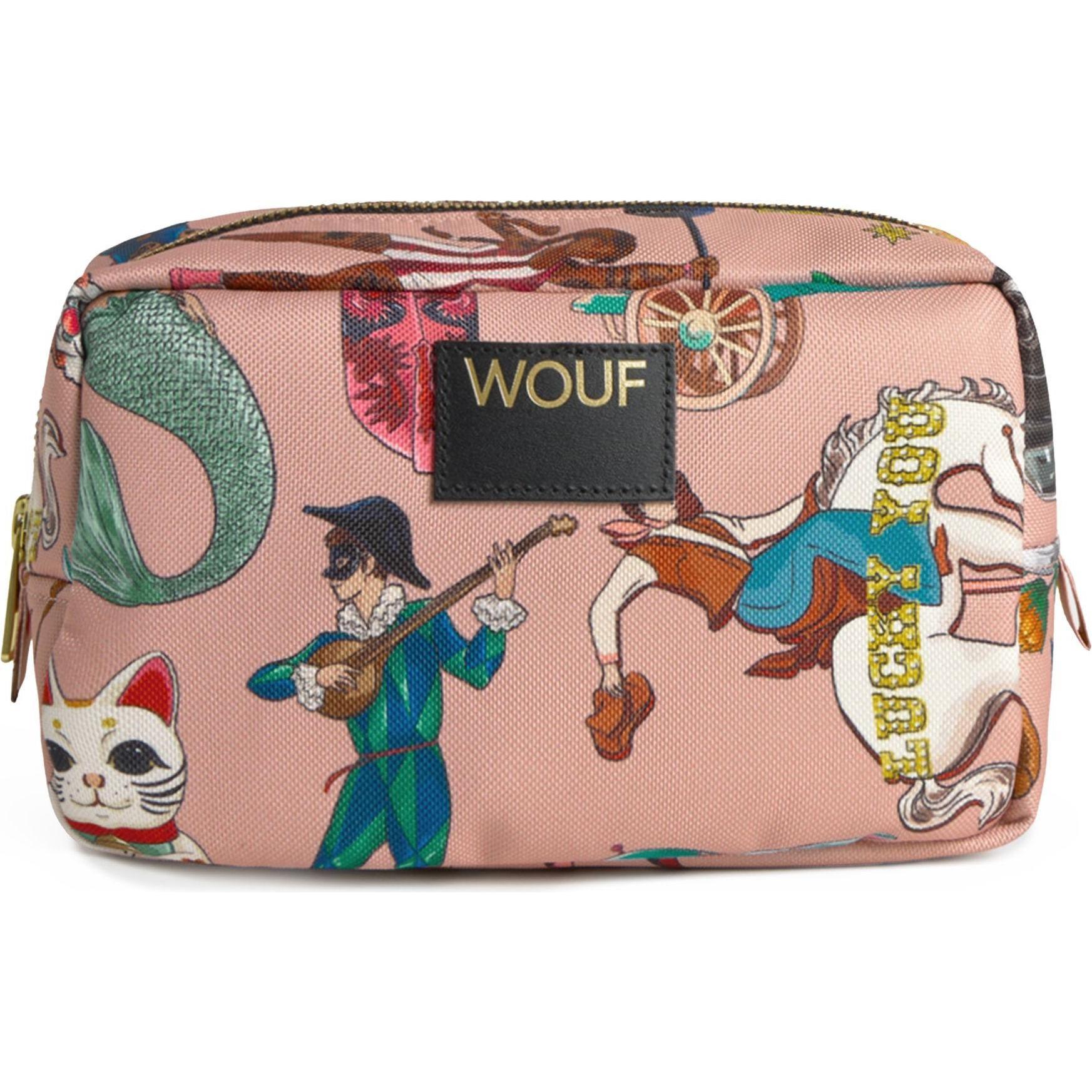 Wouf Daily Necessaire, Kulturbeutel 20 cm, Mehrfarbig, mit Netzfach und 2 l Volumen